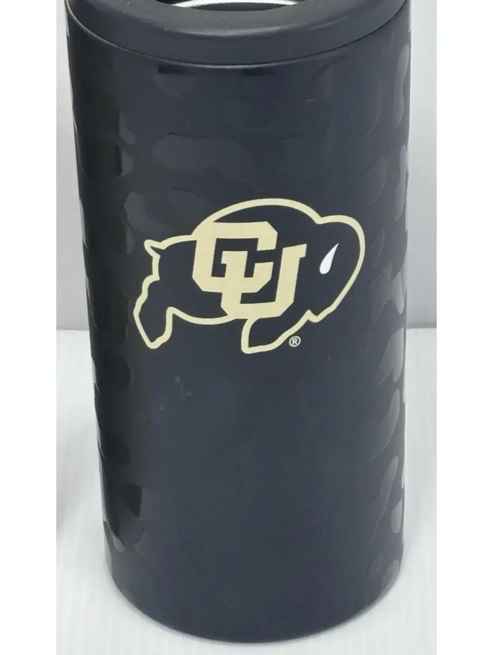 Colorado Buffaloes CU Buffs Insulated Can Coolers, Black & Gold, 2 pc Set, NEW
